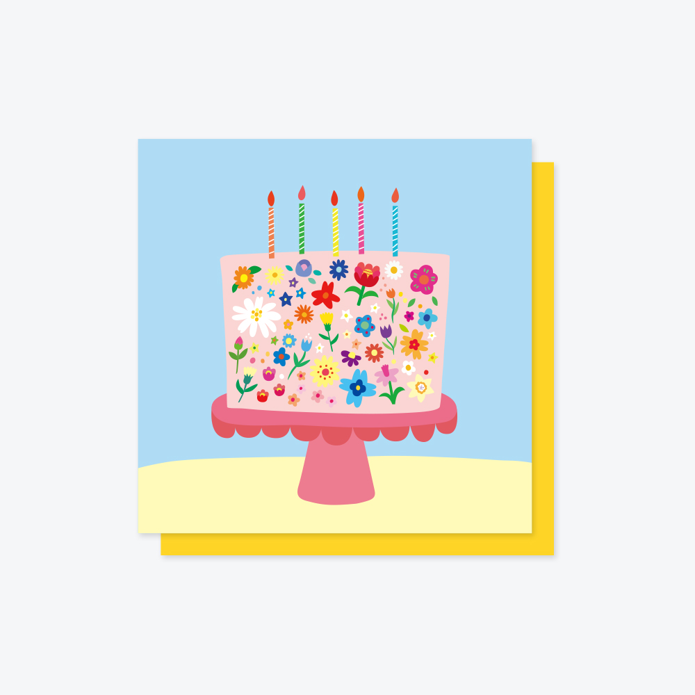 [오티스타] 그리팅카드_FLOWER CAKE